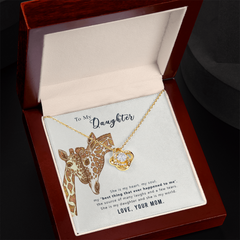 To Daughter- My World-Necklace
